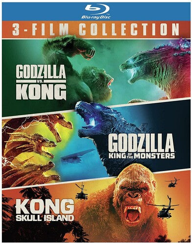 Godzilla Vs. Kong / Godzilla: King of the Monsters / Kong: Skull Island (Blu-ray)