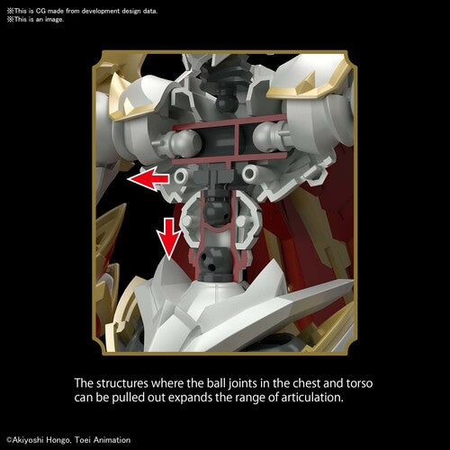 Bandai Hobby - Digimon - Figure-Rise Standard - Amplified Dukemon / Gallantmon Model Kit