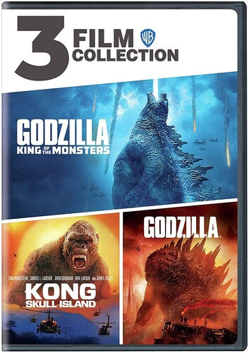 Godzilla / Kong: Skull Island / Godzilla: King of the Monsters (DVD)