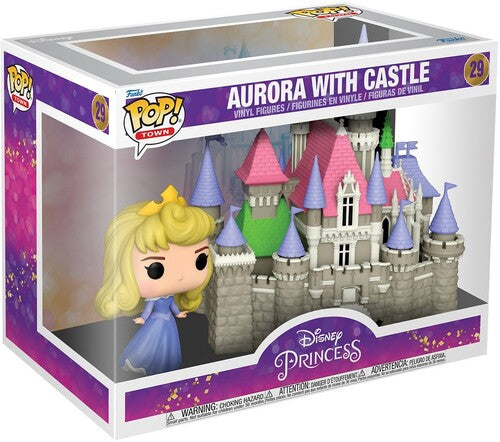 FUNKO POP! TOWN: Ultimate Princess - Princess Aurora with Castle