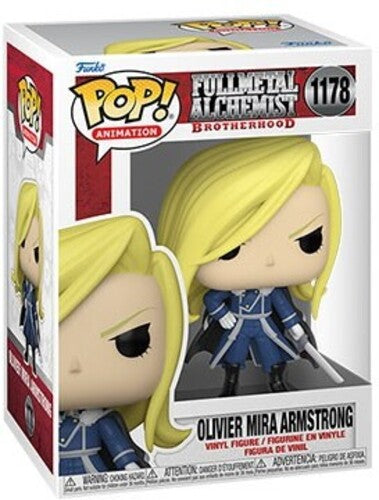 FUNKO POP! ANIME: Fullmetal Alchemist: Brotherhood - Olivier Armstrong with Sword