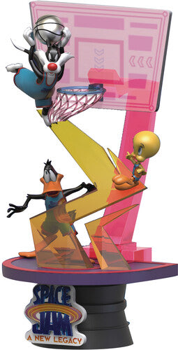 Beast Kingdom - Space Jam New Legacy DS-071 Sylvester & Tweety D-Stage Statue