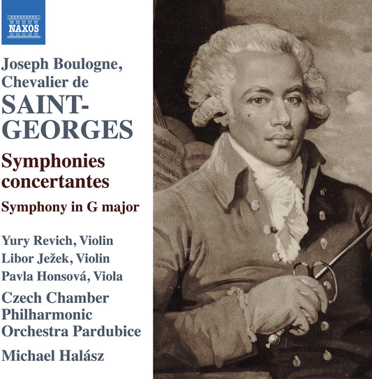 Libor Ježek - Saint-Georges: Symphonies Concertantes, Opp. 9, 10 & Op. 11, No. 1 (CD)