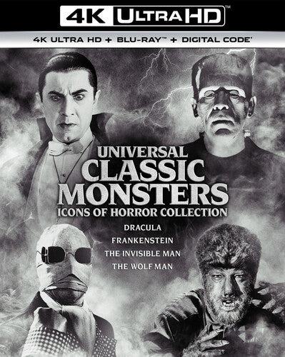 Universal Classic Monsters: Icons of Horror Collection (4K Ultra HD)