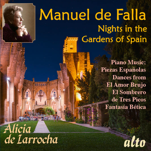 Alicia de Larrocha - Falla: Nights in the Gardens of Spain & Piano Favourites (CD)