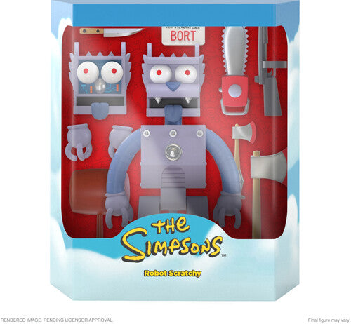 Super7 - The Simpsons ULTIMATES! Wave 1 - Robot Scratchy