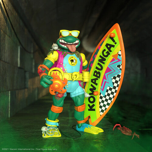 Super7 - Teenage Mutant Ninja Turtles (TMNT) ULTIMATES! Wave 6 - Mike the Sewer Surfer