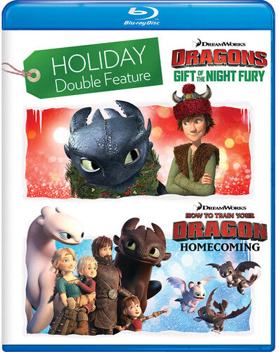 How To Train Your Dragon: Gift Of The Night Fury/Homecoming Holiday (Blu-ray)