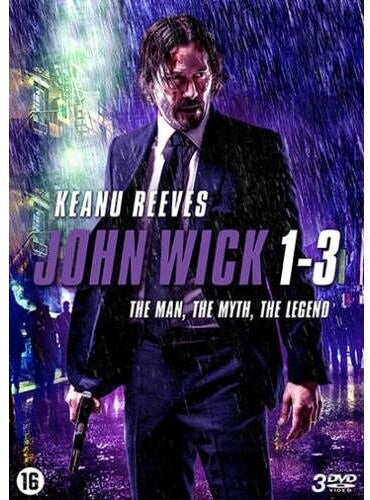 John Wick: Chapters 1-3 (DVD)