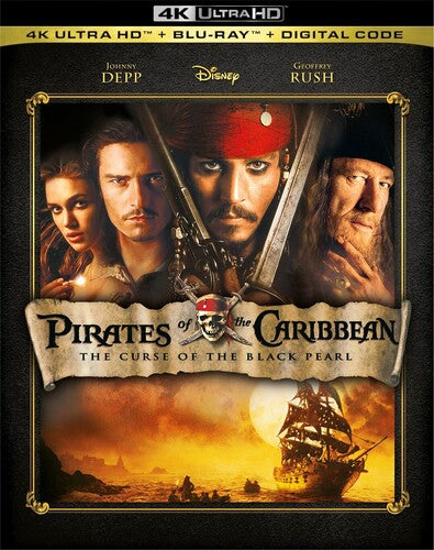 Pirates of the Caribbean: The Curse of the Black Pearl (4K Ultra HD)