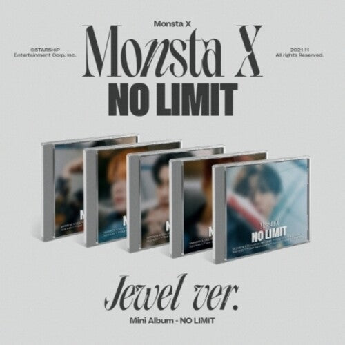 Monsta X - No Limit (Jewel Case Version) (incl. 12pg Photobook, Photocard, Photo Ornament + Folded Poster) (CD)