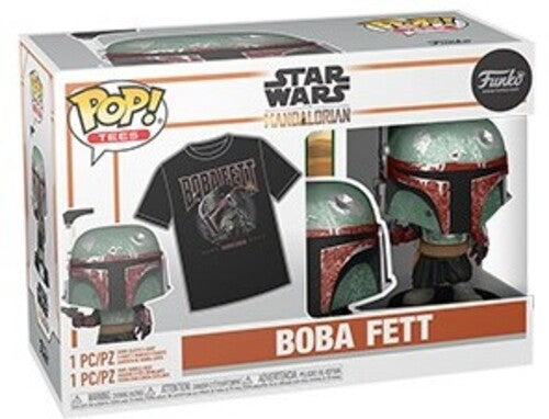 FUNKO POP & TEE: Star Wars - Boba Fett - M