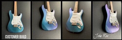 Fender Stratocaster Build Your Own Miniature Guitar Replica Collectible Model Kit