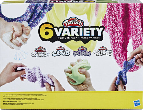 Hasbro Collectibles - Play-Doh - 6 Variety Texture Pack Scented - Surprise Castle