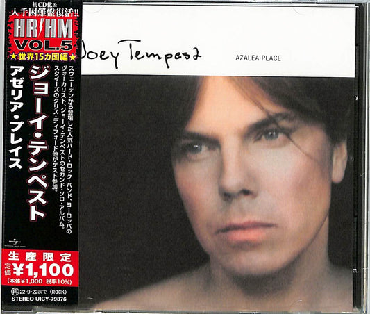 Joey Tempest - Azalea Place - Japanese Pressing w/2 Bonus Tracks (CD)