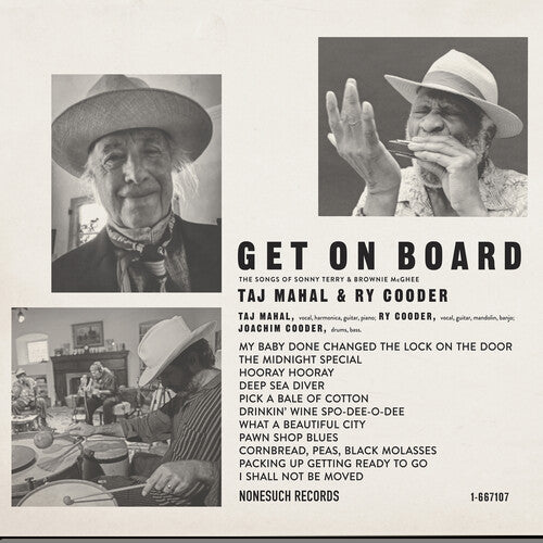 Taj Mahal & Ry Cooder - Get On Board (CD)