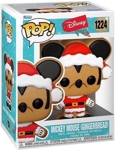 FUNKO POP! DISNEY: Holiday -  Mickey Mouse (Gingerbread)