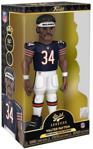 FUNKO GOLD 12 NFL LEGENDS: Bears - Walter Payton (Styles May Vary)