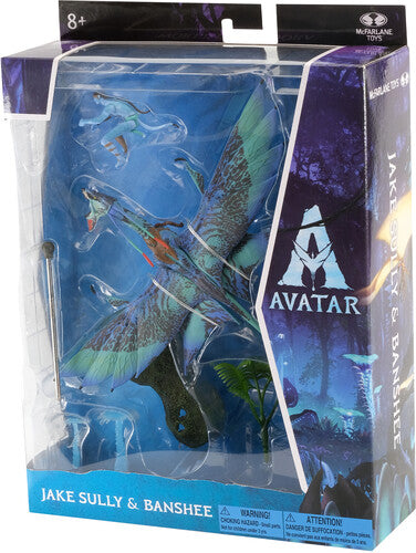 McFarlane - Avatar - World of Pandora - Jake Skully & Banshee Set