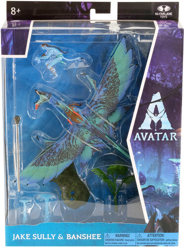 McFarlane - Avatar - World of Pandora - Jake Skully & Banshee Set