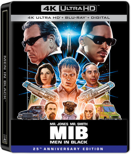 Men in Black (25th Anniversary Steelbook) (4K Ultra HD)