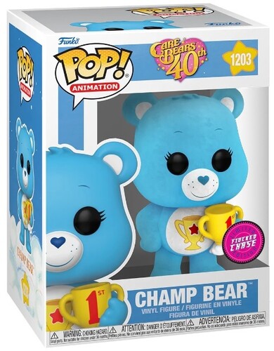 FUNKO POP! ANIMATION: Care Bears - Champ Bear, 40th Anniversary (Styles May Vary)