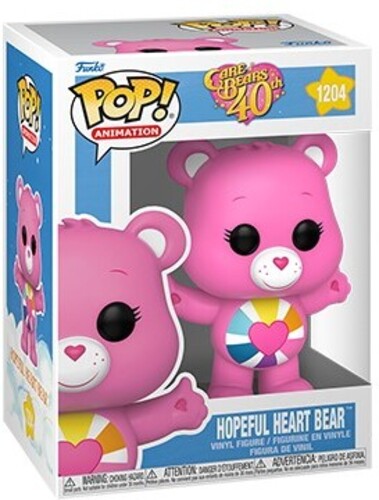 FUNKO POP! ANIMATION: Care Bears - Hopeful Heart Bear, 40th Anniversary (Styles May Vary)