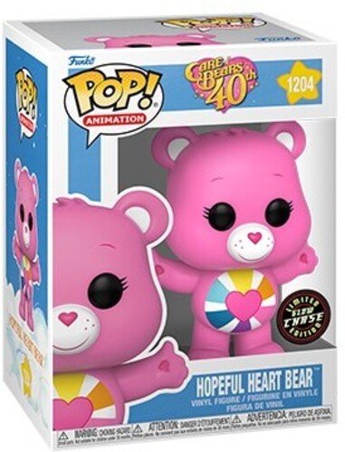 FUNKO POP! ANIMATION: Care Bears - Hopeful Heart Bear, 40th Anniversary (Styles May Vary)