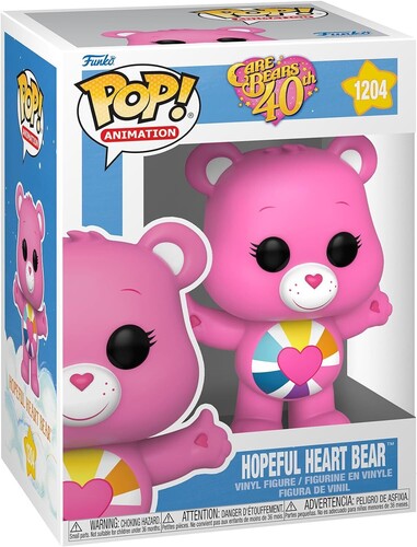 FUNKO POP! ANIMATION: Care Bears - Hopeful Heart Bear, 40th Anniversary (Styles May Vary)