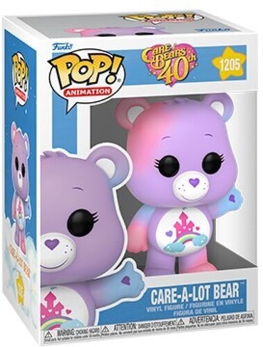 FUNKO POP! ANIMATION: Care Bears - Care-a-Lot Bear, 40th Anniversary (Styles May Vary)