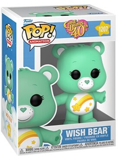 FUNKO POP! ANIMATION: Care Bears - Wish Bear, 40th Anniversary (Styles May Vary)