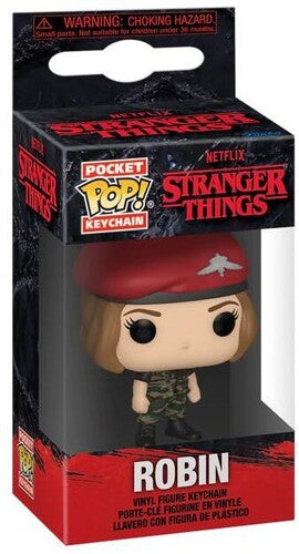 FUNKO POP! KEYCHAIN: Stranger Things Season 4 - Robin in Hunter Outfit