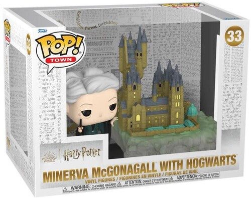 FUNKO POP! TOWN: Harry Potter - Chamber of Secrets Anniversary - Minerva with Hogwarts