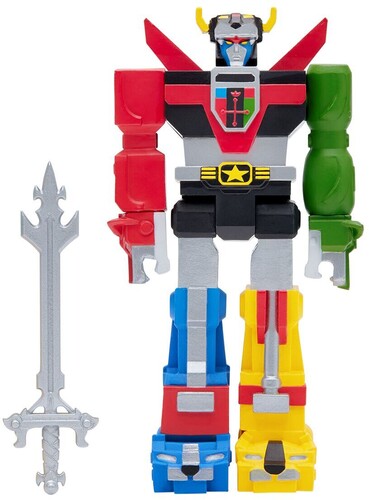 Super7 - Voltron ReAction Figure - Voltron [recolor variant on Shogun style Card]