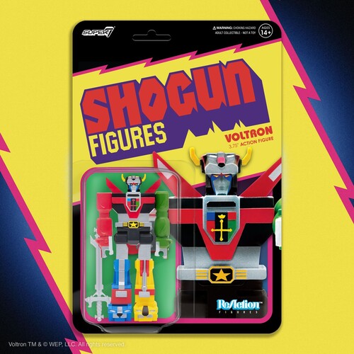 Super7 - Voltron ReAction Figure - Voltron [recolor variant on Shogun style Card]