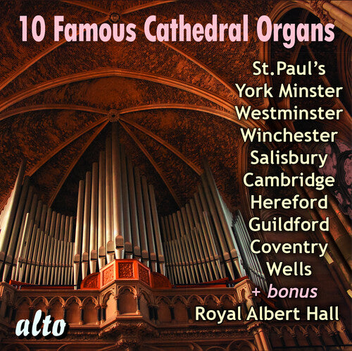 Stephen Cleobury - 10 Famous Cathedral Organs (CD)