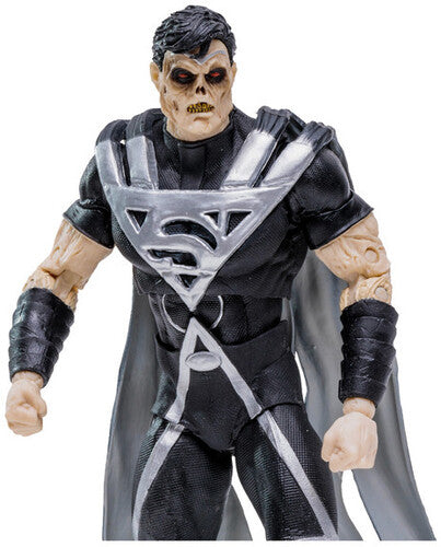 DC Multiverse - Blackest Night - 7" Black Lantern Superman Build-A Action Figure