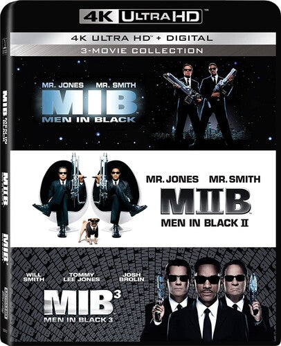 Men in Black: 3-Movie Collection (4K Ultra HD)