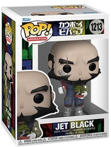 FUNKO POP! ANIME: Cowboy Bebop - Jet Black with Bonsai