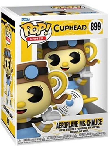 FUNKO POP! GAMES: Cuphead S3 - Aeroplane Chalice