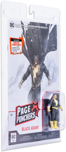 DC Direct - Endless Winter - Page Punchers - 3" Black Adam Figure with Comic