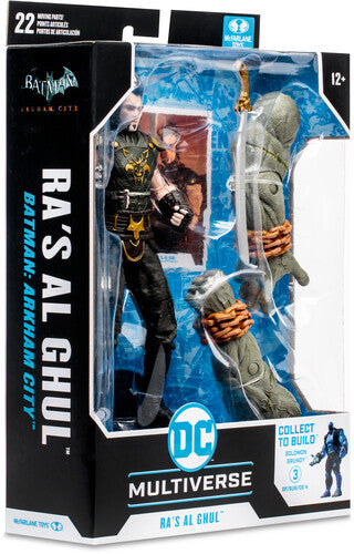 DC Multiverse - Batman: Arkham City - 7" Ra's Al Ghul  Build-A Action Figure