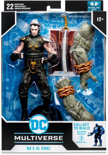 DC Multiverse - Batman: Arkham City - 7" Ra's Al Ghul  Build-A Action Figure