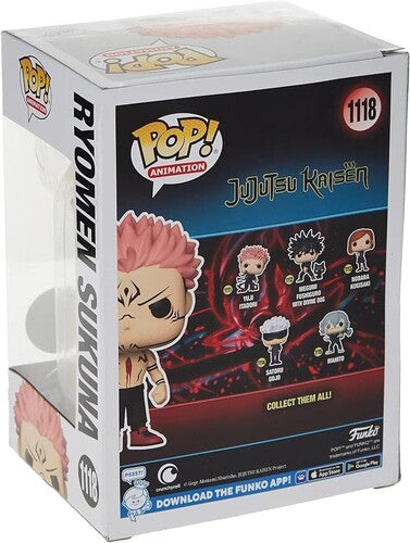 FUNKO POP! ANIME: Jujutsu Kaisen - Sukuna with Heart  (Styles May Vary)