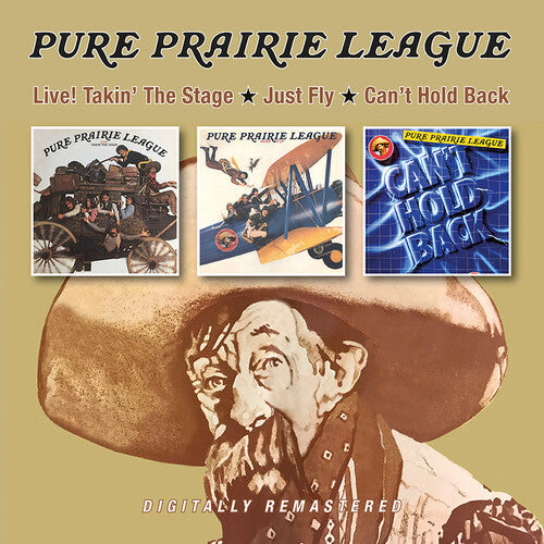 Pure Prairie League - Live! Takin' The Stage / Just Fly / Can't Hold Back (CD)