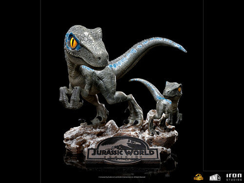 Iron Studios - Minico - Jurassic World: Dominion - Blue And Beta PVC Statue