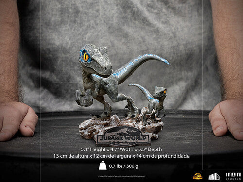 Iron Studios - Minico - Jurassic World: Dominion - Blue And Beta PVC Statue