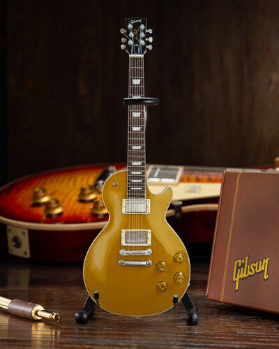 Duane Allman Gibson 1957 Les Paul Goldtop Mini Guitar Replica Collectible