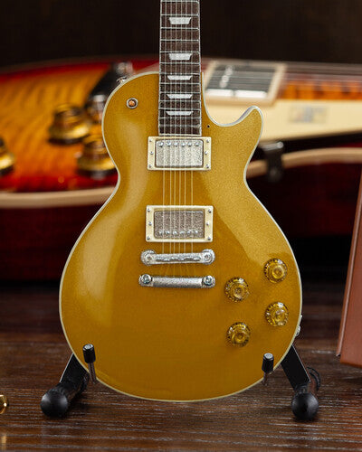 Duane Allman Gibson 1957 Les Paul Goldtop Mini Guitar Replica Collectible