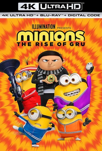 Minions: The Rise of Gru (4K Ultra HD)